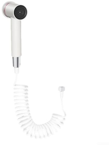 Extendable Hose Pipe,Retractable Hose Pipe,Handheld Bidet Sprayer, Portable Bidet Sprayer Kit With 2M Hose, Adjustable Shower Head For Toilet(White)