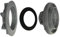 Kit completo di connettori di ingresso filettati per piscine Intex | Compatibile con 26341W, 26345W, 26375EH e altri | Include connettore filtro, dado di trazione e rondella in gomma