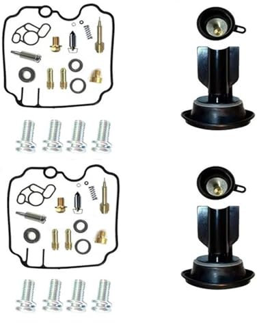 OPYJRL Schwimmendes Ventil Für Ducati Für Supersport 600 750 900 Ss 600SS 750SS 900SS Motorrad vergaser Reparatur kit öl Tasse Float kolben(Style2)