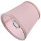 Tofficu Blush Stoff Lampenschirm Flauschiger Lampenschirm Vintage Stoffschirm Stehlampe Accessoire Haushaltslampenbezug