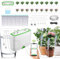 Sararoom Gartenbewässerungssystem | WiFi App Tropfbewässerung | Automatische Gartenbewässerung | Pflanzen-wassersparenden Bewässerung System mit Doppelpumpe für Garten Balkon (20Tropfer,15m Schlauch)