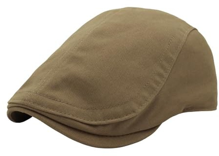 BSYLOO Unisex Flat Cap Adjustable Cotton Peaked Gatsby Ivy Cap for Men and Women