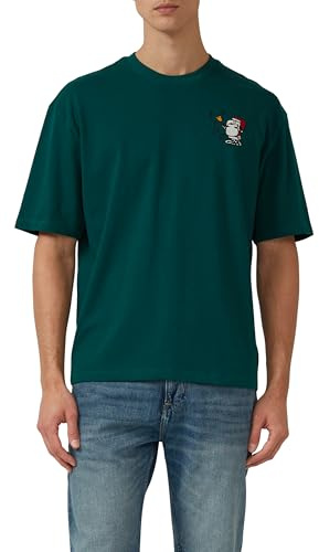 s.Oliver Herren T-Shirt mit Peanuts-Artwork im Relaxed Fit T-Shirt mit Peanuts Artwork (1er Pack)