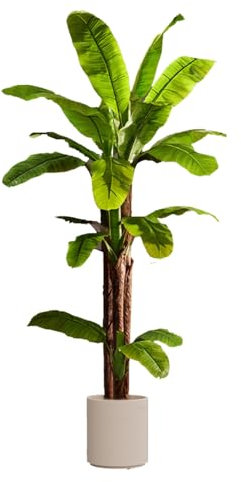 ZQKJLH Pianta Finta da Interno Albero Artificiale in Vaso Pianta Artificiale for Salotto Camera da Letto e Balcone Soggiorno Decorazioni(250cm)