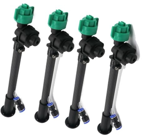 ZMHYGEW Landwirtschaftlicher Leichtlüfter für Sprühen, verlängern Sie die Hochdruckdüse für DIY-Drohne E416P E616P E610P(4pcs Silicone)