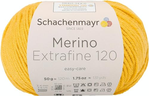 Schachenmayr Merino Extrafine 120, 50G Honig Handstrickgarne