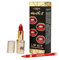 L'Oreal Paris Midnight In Paris Lipstick & Lip liner (Red) Gift Set for Her