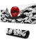 Japanese Sea Waves Gaming Mouse Pad XL, Extended Large Mouse Mat Desk Pad, Stitched Edges Mousepad, Long Mouse Pad, 31.5 X 11.8 Inch