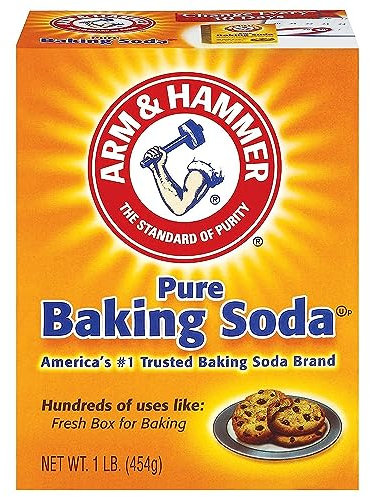 ARM & HAMMER Baking Soda, reines Backnatron, America's #1 Trusted Baking Soda Brand, 12 x 454 g