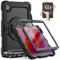 timecity Funda para tablet Lenovo Tab M11 (TB330FU/TB330XU) de 11 pulgadas con soporte para bolígrafo, soporte para lápiz capacitivo, protector de pantalla, correa de mano de 360°, para Tab K11 LTE