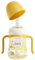 Oberni Gobelet d'apprentissage anti-fuite pour les tout-petits à partir de 6 mois, paille lestée, poignées antidérapantes, passe au lave-vaisselle, sans BPA PPSU, 240 ml, jaune, 1 pièce