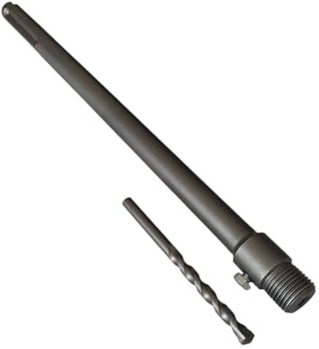 FAST WORLD SHOPPING ® Rallonge 35 cm pour carotteuses à cuvette Raccord SDS MAX Filetage 20 mm Pas large M22 avec foret