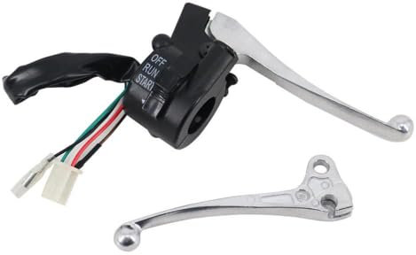WYNAnGAI Palanca de Freno del Interruptor de Arranque de la Carcasa del Acelerador Compatible con Piezas de Moto de PW50 PY50 PW PY 50 G50T
