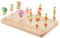PH PandaHall Présentoir à Brochettes en Bois 45 trou Porte-brochettes Aliments Fruits Plateau de Présentation Fournitures de Restauration pour Apéritifs Cocktails Pique Niques 17.8x27.6cm Mocassin