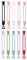 Cable Ties - Ties Cables De Silicona | Corbatas De Alambre Reutilizable Para Electrónica, Hogar, Oficina, Clips Elásticos Flexibles Para Gadget, TV, Ordenador, Escritorio, Cargador, Teléfono, L