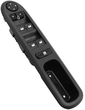 Interruptor de elevalunas eléctrico Principal para Peugeot 407, Panel de Control de elevalunas eléctrico 6554ER 96468704XT 2004-2010