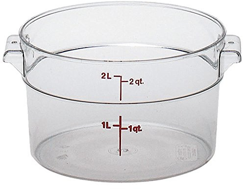 Voorraadbus z/d 1.90 Litre Cambro RFSCW2-135 Clear