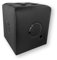 Caliber Bluetooth Lautsprecher - Hocker mit eingebauten Bluetooth Box - 3 Lautsprechern - Komfortabel und elegant - Schwarz - 5 Stunden Akku