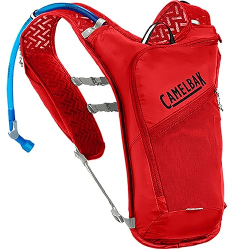 CAMELBAK Dart 1,5L, Run Vest, Fiery Red | Quick-Stow-Möglichkeit, Optionaler Trekkingstöcken-Köcher, Zwei Brustgurte, Sichere Smartphone-Tasche