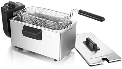 Emerio Fritteuse, Kaltzone, 3L, Thermostat, BPA-frei, schw.