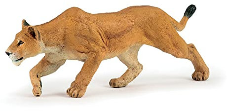 Papo -Handbemalt - Figuren -Wildtiere Der Welt-Jagende Löwin-50251-Sammelbar-Für Kinder - Geeignet für Jungen und Mädchen - Ab 3 Jahren