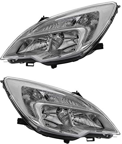 Halogen Scheinwerfer Set MERIVA B MOD. 04/10 -> H1/H7 mit Motor