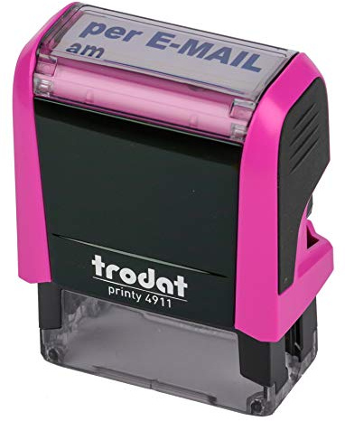 Trodat Printy 4911 fuchsia EMAIL AM BLAU