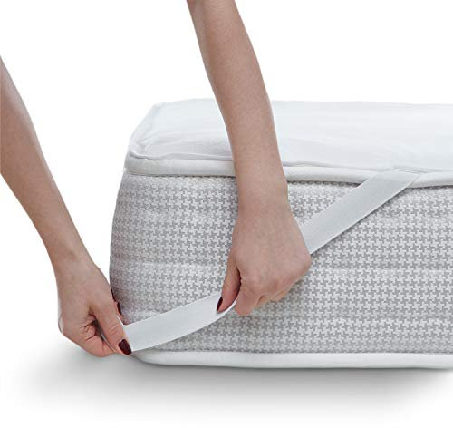 Alreya Wasserdichter Matratzenschoner für Babybetten - 60 x 120 cm - Wasserundurchlässige Matratzenauflage aus Baumwolle - Atmungsaktive Matratzenschutz 60x120 Anti Milben Hypoallergen