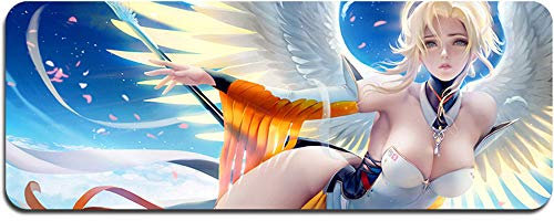 Overwatch großes Mauspad - wasserdicht und rutschfest (131, 900 * 400 * 3MM/35.5 * 15.7 * 0.12inch)