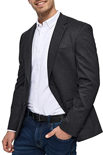 JEFF Herren Oscar Sakko Herrensakko Jacket Herrenblazer Zeitlos mit Stretch