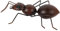 YARNOW Metall Ameise Figur Deko Gartenfigur 3D Eisen Insekt Dekofigur Blechfigur Metallfigur Gartendeko Garten Statue Tiere Skulptur Wanddeko Objekt für Wohnzimmer Hof Terrassen Balkon