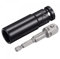 sourcing map 1/2 Drive Socket Accessory Set, 17mm Deep 6-Point Impact Socket 3 Length and 1/4 Hex Shank Adapter