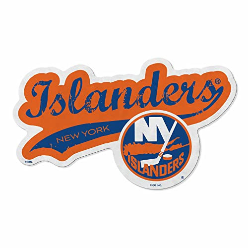 Rico Industries NHL New York Islanders Wimpel im Used-Look, geschnitten, Heim- und Wohnzimmerdekoration, weicher Filz, EZ zum Aufhängen