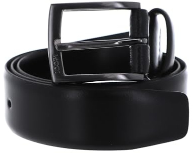 Joop! Leder Gürtel Men's Coll. Belt 3,5 CM W120 Black schwarz