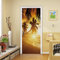 VIRANDA Türtapete Selbstklebend TürPoster 3D - Sonnenuntergang Seelandschaft - Türaufkleber Wasserfest Türfolie für Schlafzimmer Gang Tür verschönern deko 77x200cm