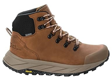 Jack Wolfskin Damen TERRAQUEST X Texapore MID W Wanderschuh, Fawn, 43 EU