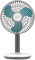 Cecotec Ventilador de Sobremesa a Batería EnergySilence 4000 Portable Desk, 4000mAh, Gran Autonomía, 6 pulgadas, Panel táctil, 4 Velocidades, Inclinación ajustable, Blanco