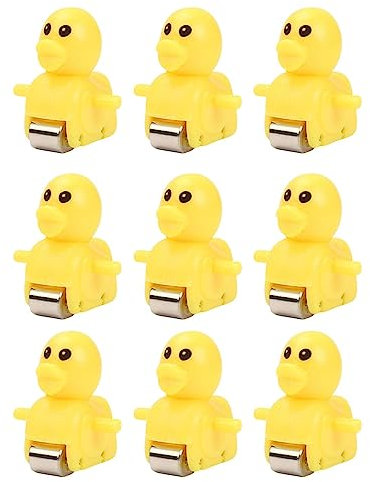 Folpus Rutsche Treppen Spielzeug Ersatzteil Treppen steigen Spielzeug ACCS Achterbahn Spielzeug Zubehör, 9 Stück Ente