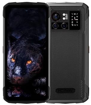 HOTWAV Cyber X Pro 2023 - Teléfono móvil para exteriores (21 GB+256 GB/2 TB, SD, 6,78 pulgadas FHD+, pantalla 108 MP10200 mAh, resistente Helio G99, IP68, 4G, Dual SIM, resistente al agua, NFC/GPS)
