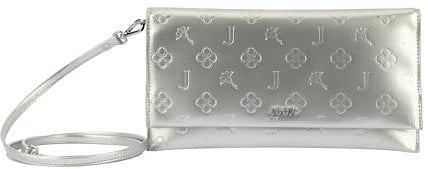 Joop! - Decoro Lucente Clutch für Damen, Abendtasche in Silber, Maße 27 x 15,5 x 1 cm