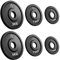 Strength Shop Hantelscheiben Set 50mm Loch-Ø (Starter-Set), Hantelscheiben Gusseisen mit Griffkante, Robuste Gewichtsscheiben mit sehr hoher Gewichtsgenauigkeit, für Langhantel, SZ-Stange & Co.