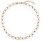 Philip Jones Rose Gold Plated Paperclip Necklace