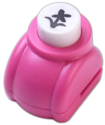 1x Motivstanzer Stanzer 16 Motive Scrapbooking Papierstanzer Motivlocher Stanzen (Blume)