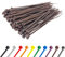 Brown Cable Ties (100 Pack - 450mm x 9.0mm) Heavy Duty Nylon Zip Ties Plastic Tie Wraps for Office Cable Tidy Garden DIY