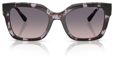 Vogue Damen Vo5613sb Sonnenbrille, Purple Havana/Pink Gradient Dark Grey, 54 mm