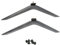 TV Stand Legs Table Top Holder Compatible with Hisense 75 Class U6G Series Quantum ULED 4K UHD Smart Android TV Model 75U6G 75A66FUA, TV Stand Mount for 75 Hisense TV 75U6G, 75U6G Television Legs