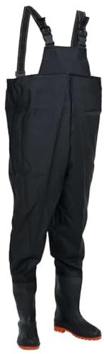 vidaXL Angelstiefel Angleranzug mit Wader-Stiefeln mit Stiefeln