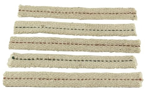 Sea-Club Flachdocht Ersatzteil für Petroleumlampen Baumwolle H=9cm