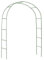 Plonos Rosenbogen Rankhilfe 240 cm Kletterpflanzen Rosenspalier 4 Erdanker Stahl Pulverbeschichtet Witterungsbeständig UV Beständig Dunkelgrün