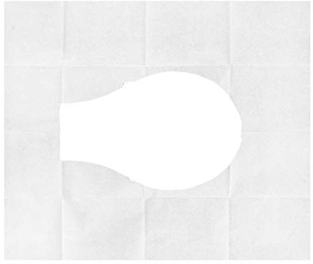 NUOBESTY 60Pièces Jetable Et Flushable Protection De Cuvette Wc Pour Voyage Et Camping Portable